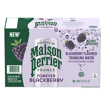 Maison Perrier Forever Blackberry Sparkling Water 8 pk Cans