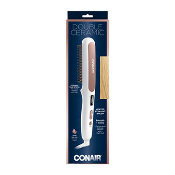Conair Double Ceramic Heated Straight Brush