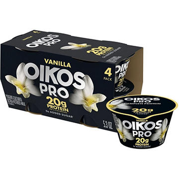 Oikos Pro 20g Protein Greek Yogurt - Vanilla