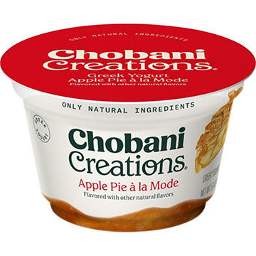 Chobani Creations Greek Yogurt  - Apple Pie Al A Mode