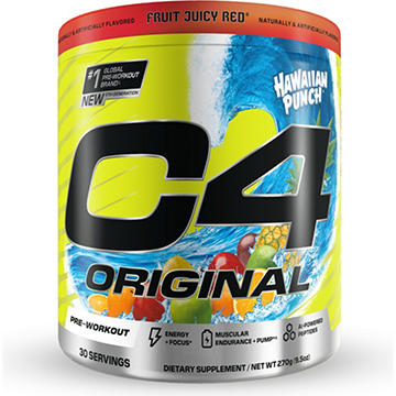 C4 Original Pre-Workout - Hawaiian Punch Fruit Juicy Red