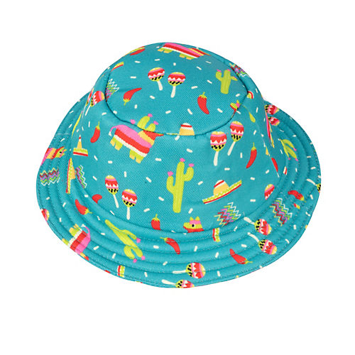 Sun Hat: Green Dinosaurs Medium