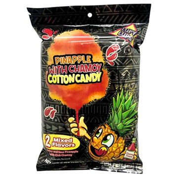 Lupy Lups Pineapple with Chamoy Cotton Candy
