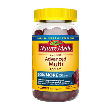 Nature Made Advanced Multi For Him Gummies - Mixed Berry