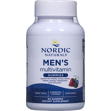 Nordic Naturals Men's Multivitamin Gummies - Mixed Berry