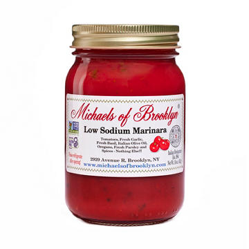 Michaels of Brooklyn Low Sodium Marinara Sauce