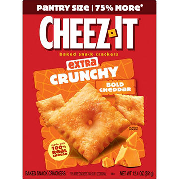 Cheez-It Bold Extra Crunchy Cheddar Cheese Crackers