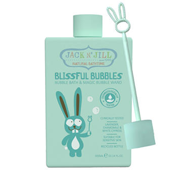 Jack N' Jill Blissful Bubbles Bubble Bath & Magic Bubble Wand
