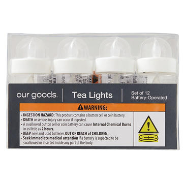 our goods LED Tea Lights
