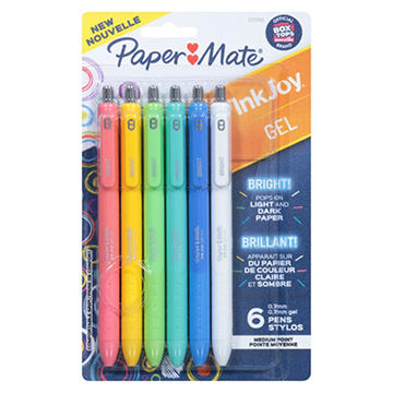 Paper Mate InkJoy Gel Bright Pens Medium Point