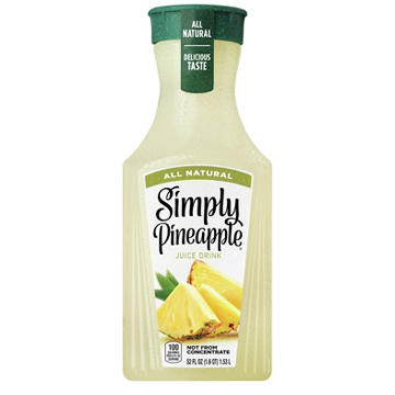 Simply Pineapple Juice Drink