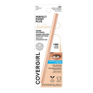 Covergirl Perfect Point Plus Lashline Waterproof Micro Eye Pencil - Bright-Eyed Beige