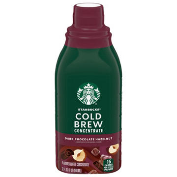 Starbucks Cold Brew Concentrate Dark Chocolate Hazelnut