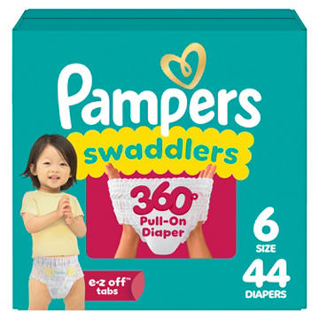 Pampers Swaddlers 360 Diapers - Size 6