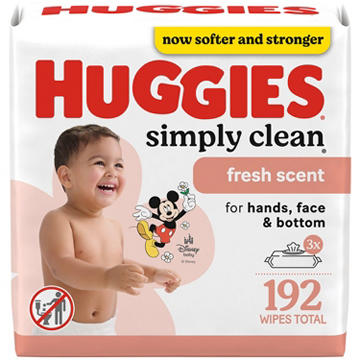 Huggies Simply Clean Baby Wipes - Fresh Scent, 3 pk