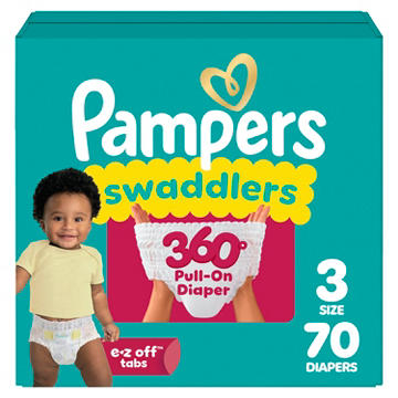 Pampers Swaddlers 360 Diapers - Size 3