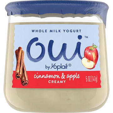 Yoplait Oui Cinnamon Apple French Style Yogurt
