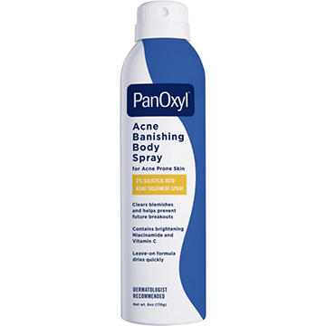 PanOxyl Acne Banishing Body Spray 2% Salicylic Acid