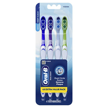 Oral-B Dual Clean Toothbrush - Medium 