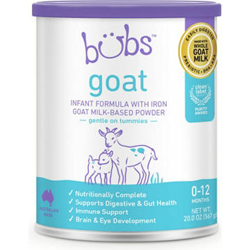 Bubs Goat Milk-Based Powder Infant Formula