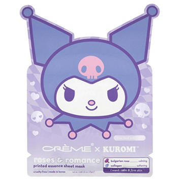 The Crème Shop x Kuromi Limited Edition Sheet Mask - Roses & Romance