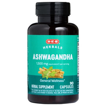 H-E-B Herbals Ashwagandha - 1500 mg