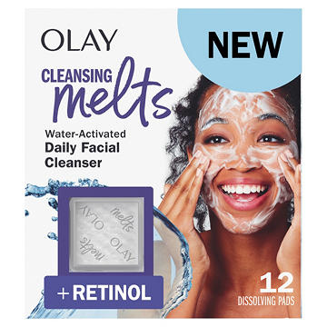 Olay Cleansing Melts Water-Activated Daily Facial Cleanser + Retinol