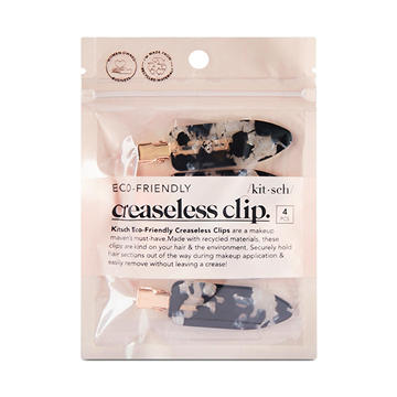 Kitsch Eco-Friendly Crealess Clips - Black Terrazzo