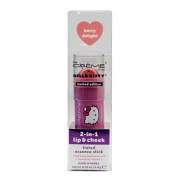 The Crème Shop Hello Kitty 2-In-1 Lip and Cheek Tint - Berry Delight