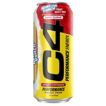 C4 Performance Zero Sugar Energy Drink - Hawaiian Punch