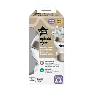 Tommee Tippee Natural Start Bottle 3+ Months