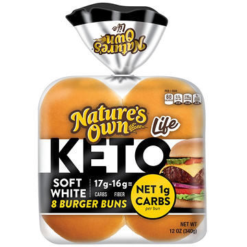 Nature's Own Keto Burger Buns