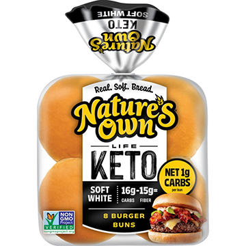 Nature's Own Keto Burger Buns
