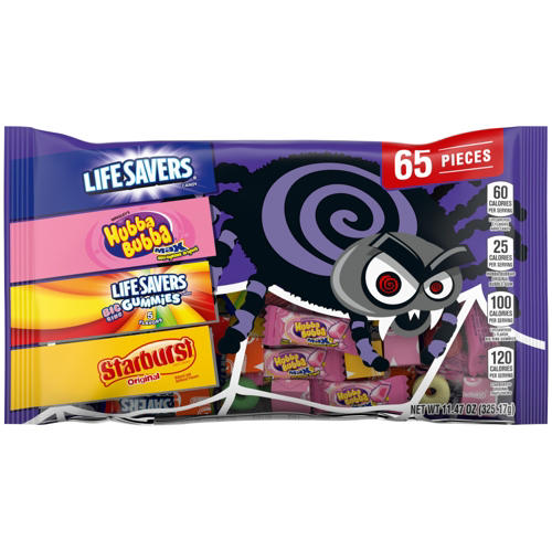 Starburst, Life Savers & Hubba Bubba Assorted Halloween