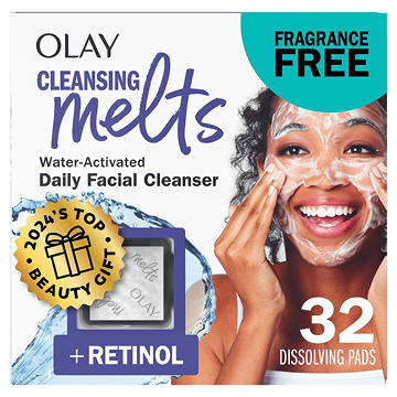 Olay Cleansing Melts Water-Activated Daily Facial Cleanser + Retinol