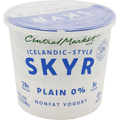 Central Market 19g Protein Icelandic Style Skyr Nonfat Yogurt - Plain, 24 oz