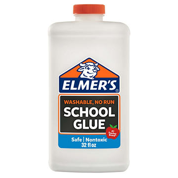 Elmer's Washable School Glue - White