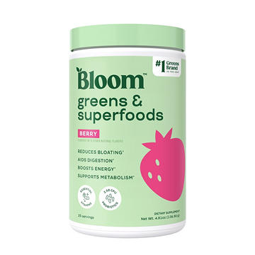 Bloom Greens & Superfoods Powder Drink Mix - Berry