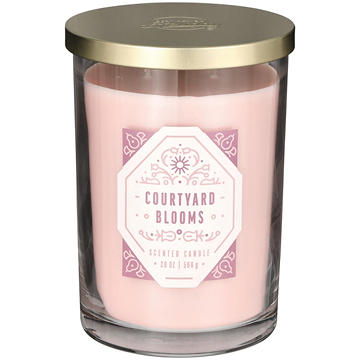 Destination Holiday Courtyard Blooms Scented Candle