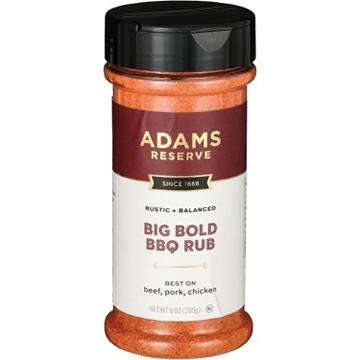 Adams Reserve Big Bold BBQ Seasoning