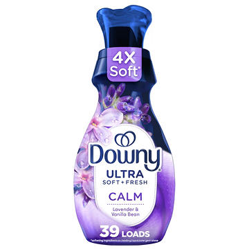 Downy Ultra Soft + Calm Fabric Softener - Lavender and Vanilla Bean