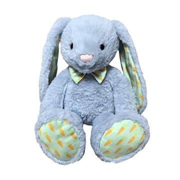Destination Holiday Easter Bunny Plush - Gray