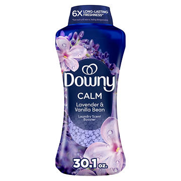 Downy Calm In-Wash Laundry Scent Booster Beads, Soothing Lavender & Vanilla Bean Scent