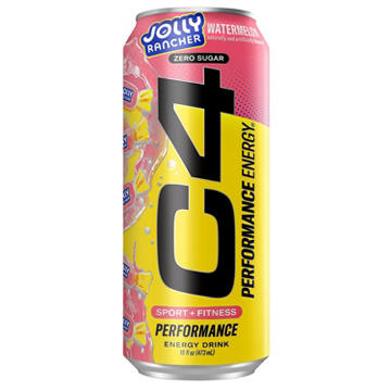 C4 Performance Zero Sugar Energy Drink - Jolly Rancher Watermelon