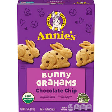 Annie's Organic Bunny Grahams Chocolate Chip
