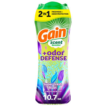 Gain Odor Defense In-wash Scent Booster Beads, Super Fresh Blast Scent
