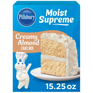 Pillsbury Moist Supreme Creamy Almond Cake Mix