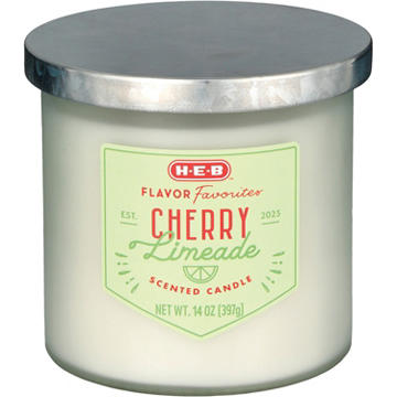 H-E-B Flavor Favorites Cherry Limeade Scented Candle