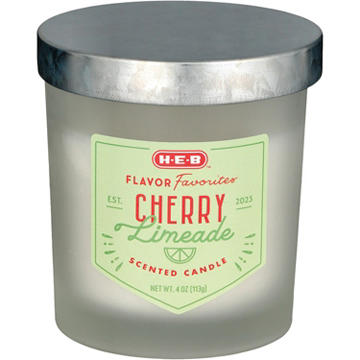 H-E-B Flavor Favorites Cherry Limeade Scented Candle