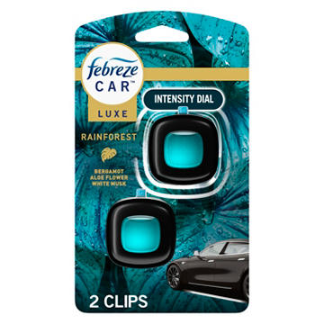 Febreze Car Luxe Clips - Rainforest